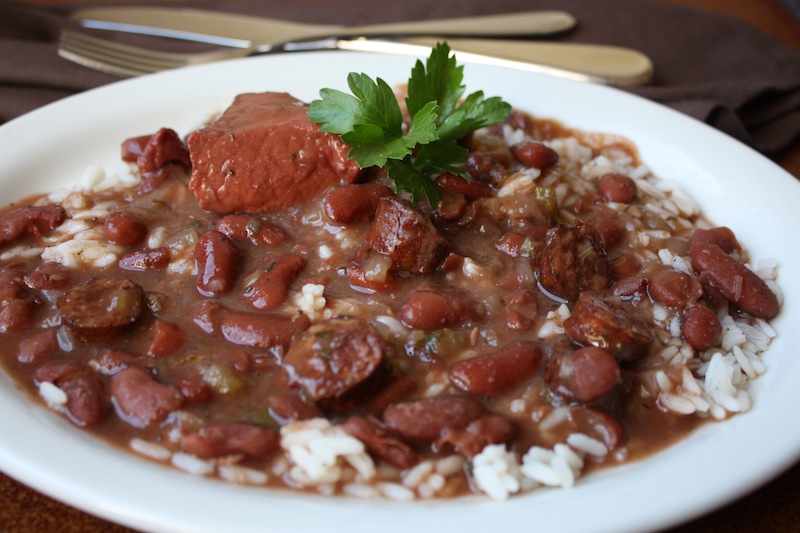 Slow Cooker Red Beans and Rice (Easy Louisiana Red Beans and Rice)