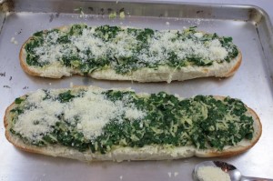 spinach bread