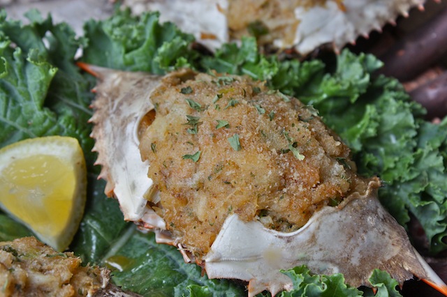 New Orleans Stuffed Crabs