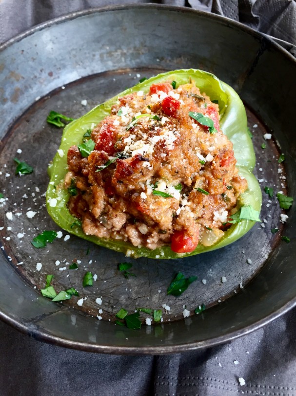 New Orleans Stuffed Peppers Recipe